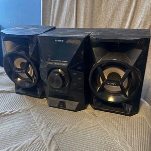 Sony Black Triple Speaker System